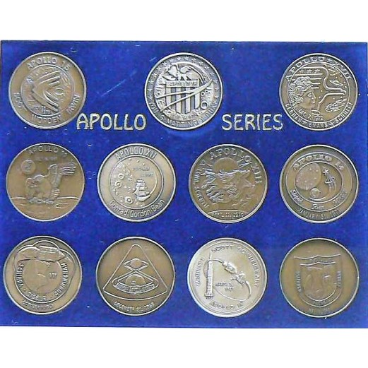 Medallion Apollo Missions Set